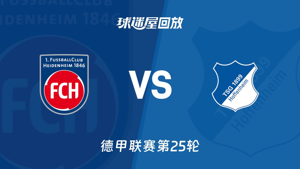 海登海姆vs霍芬海姆回放录像【2026年03月07日】