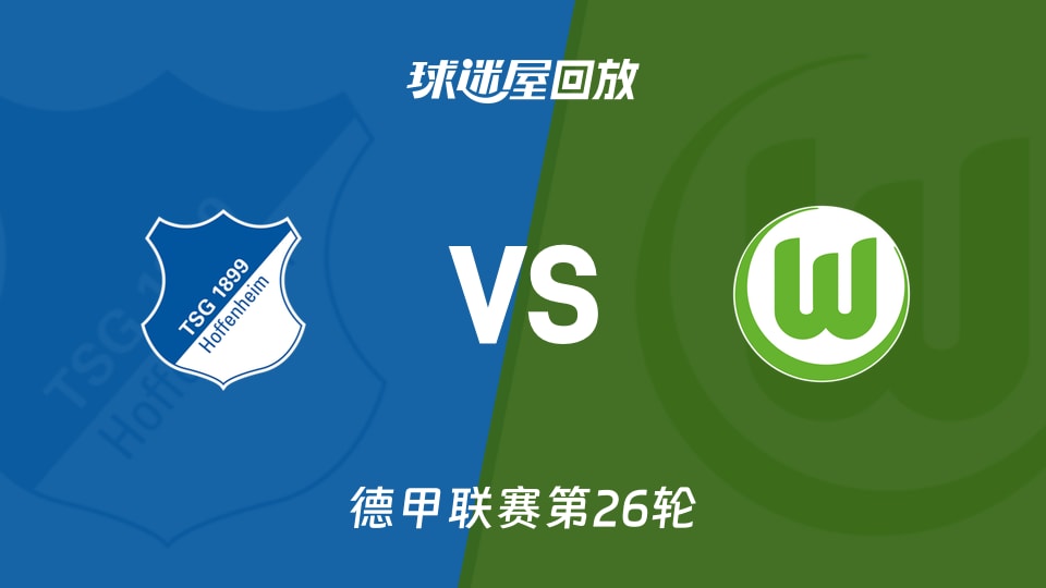 霍芬海姆vs沃尔夫斯堡回放录像【2026年03月14日】